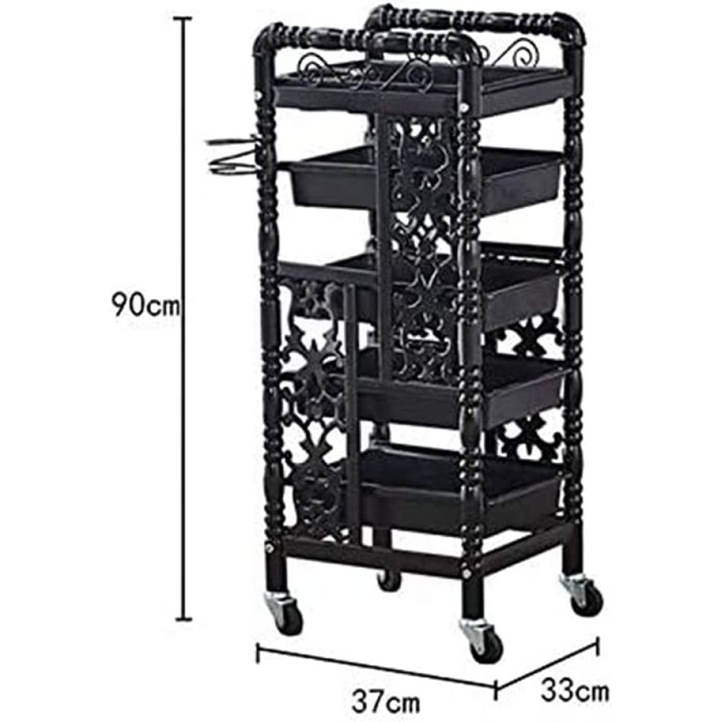 Multifunctional Five layer Storage Cart Salon Trolley